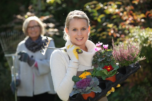 Eco-friendly garden maintenance and recycling practices in Somers Town
